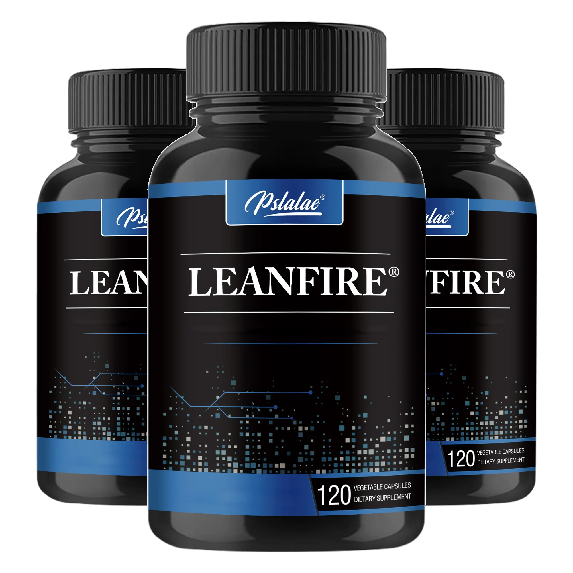 LeanFire - Fat Burning, Metabolism Boosting, Energy Boosting, Muscle Building, Appetite Suppressant - 120 Capsules