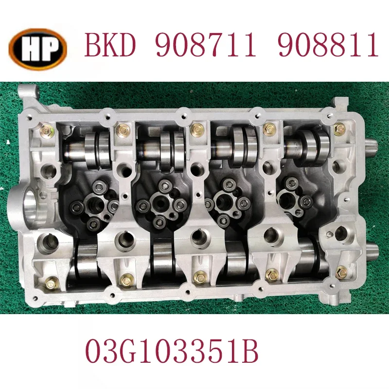 BKD/ AZV/BLB/BMM 908711 908811 COMPLETE CYLINDER HEAD ASSEMBLY 03G103351B 03G103351E For VW TOURAN 2.0 TDI 16V