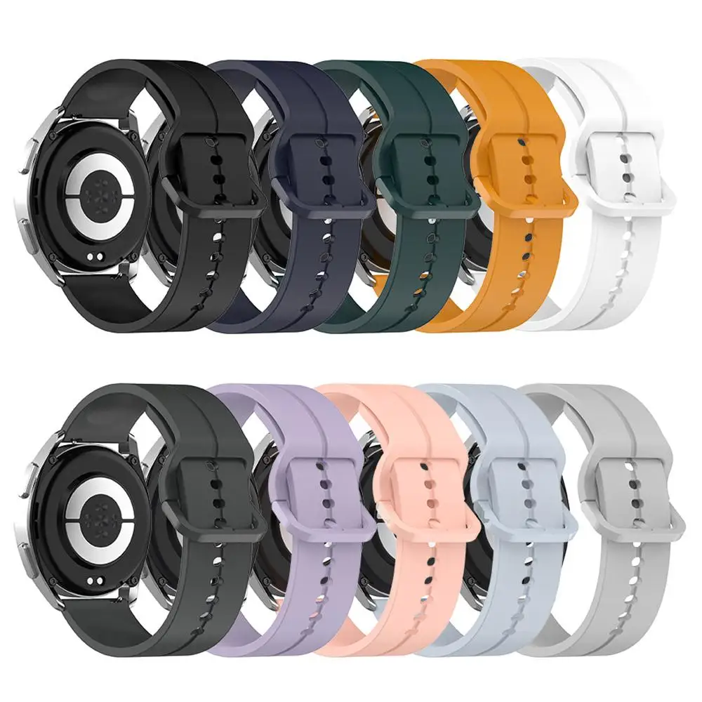 22mm Silicone Strap For Xiaomi Watch S2 S1/S1 Active Bracelet Watchband for Mi Watch Color Sport Color 2 Smart Watch Band