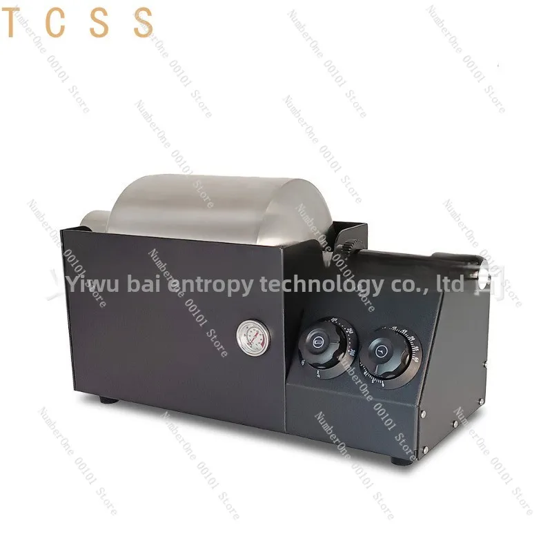 AY‑T02 1500W Home Dry Roaster Machine Temperature Control For Coffee Beans Sesame Peanut Chili Herb Bird Food Roasting