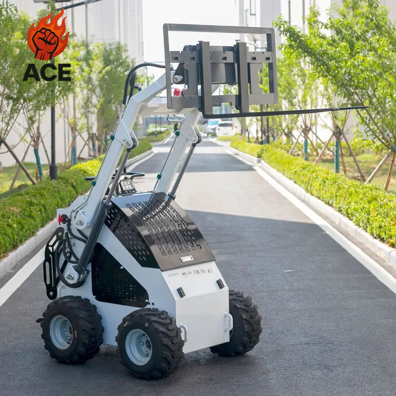 

Customized china skid steer loader Earth-moving kubota engine skid steer loader EURO5 Skid Steer Loader For Sales