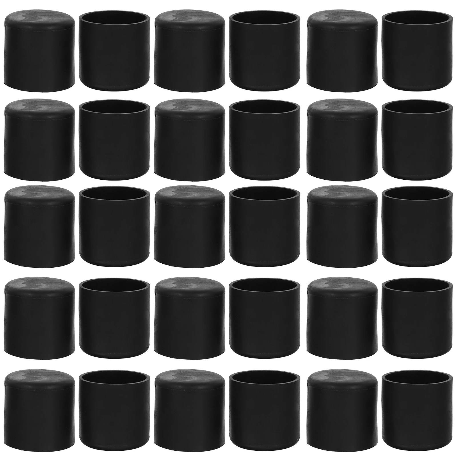 

30pcs Table Chair Leg Table Chair Leg Caps Caps Heavy Duty Furniture Protectors Round 27mm Floor Slides Wooden Hard
