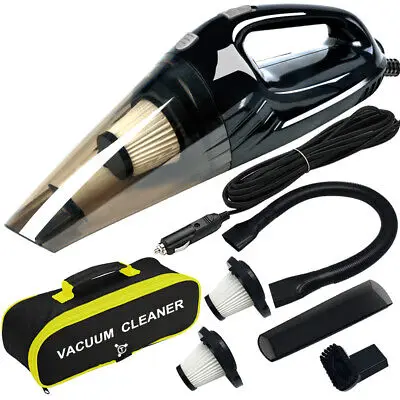 

Vacuum Cleaner High Power, Upgraded 120W Wet & Dry Handheld Car Vacuum Cleaner