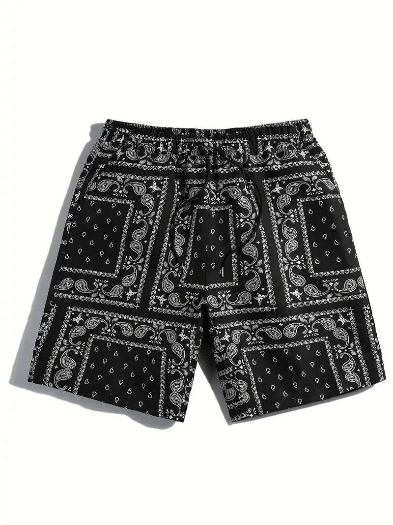 Men Retro Beach Pants Waist Fruit Flower 3D Printed Shorts Men's Summer Breathable Shorts Fitness Street Shorts Men Ropa Hombre