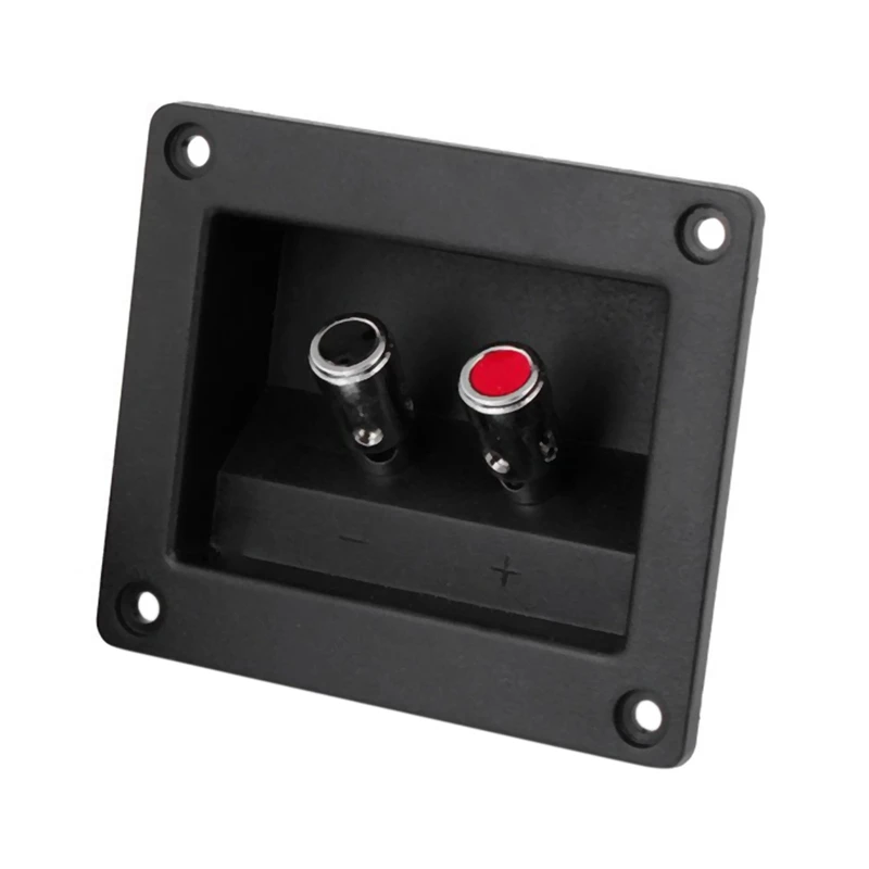 Conector de Terminal de poste de unión tipo resorte de empuje de caja de altavoz TTKK 8 Uds