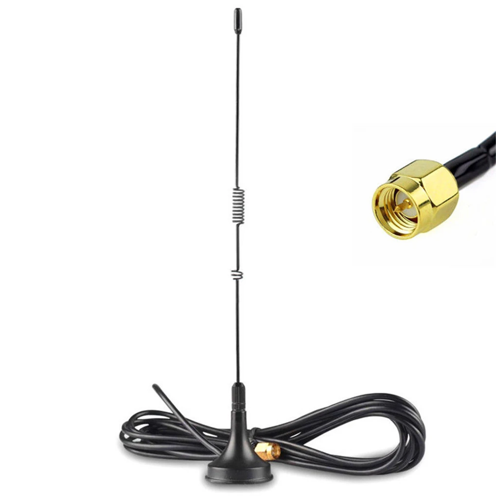 

UT-106UV SMA-Male Dual Band Car Magnetic Mobile Radio Antenna Compatible For Yaesu Baofeng Radios