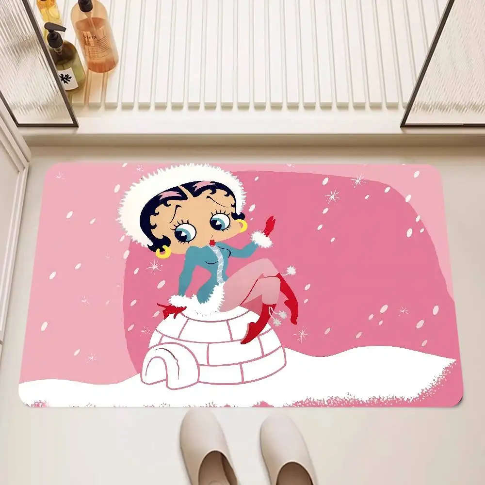 بيتي بوب المطبخ حصيرة قابل للغسل عدم الانزلاق غرفة المعيشة أريكة الكراسي منطقة حصيرة المطبخ ديكور المنزل الحديث