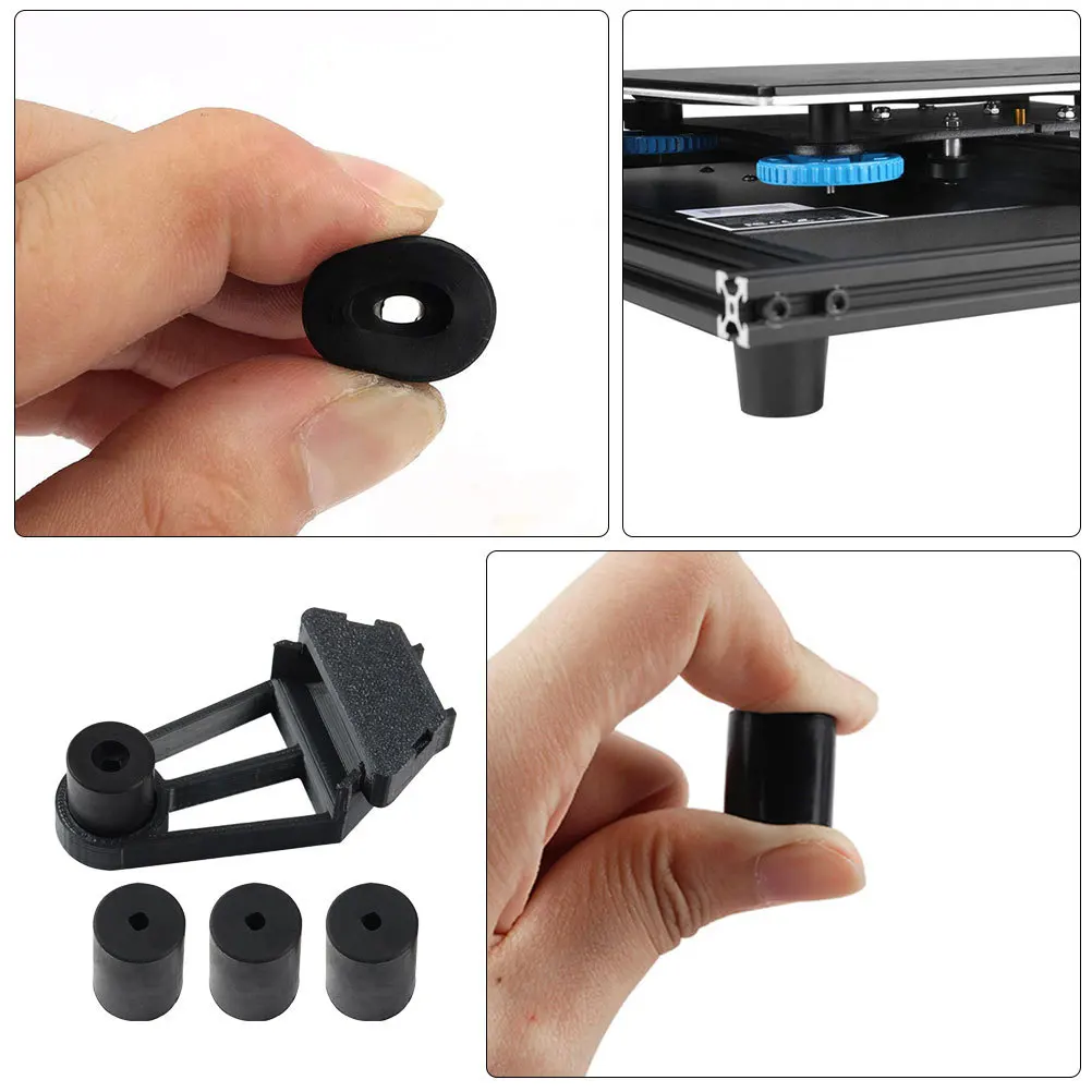 1 Set Silicone Column Printer Bed Leveling Kit High Temp Resistant Durable Leveling Pillar For 3D Printer Bed Supplies 3D