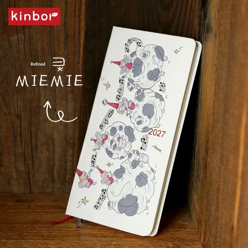 Kinbor 2027 – tygodniowy planer, 52 g papieru Bachuan, notatnik do śledzenia nawyków, listy zadań, organizacja czasu, idealny do pracy i nauki. — zdjęcie produktu 5