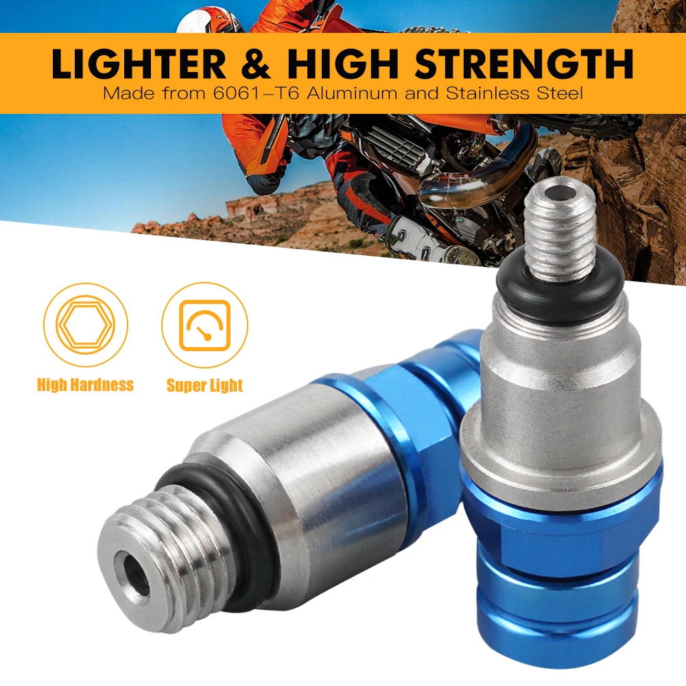 M4x0.7 M8x1 AER Fork Air Bleeder Valves For Husqvarna TC250 FC350 FX450 TC FC TX FX 85 125 250 300 350 450 2018 2019 For KTM