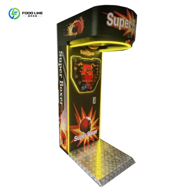 Electronic Boxing Sports Super Boxer Arcade Coin Operated Entertainment Game Full 1-Year Warranty