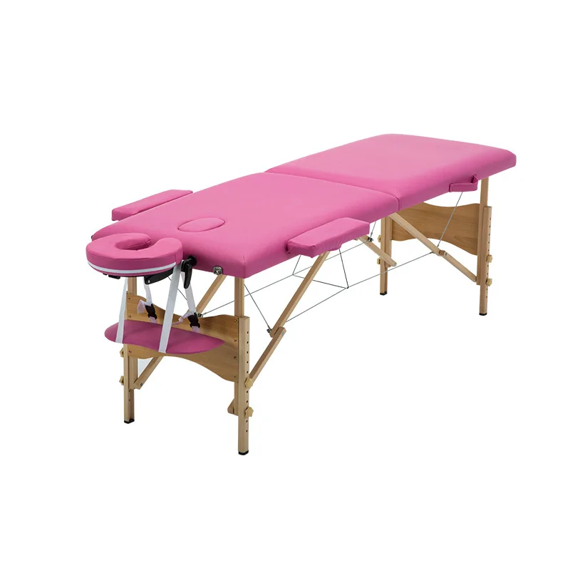 Best-selling clinic diagnostic examination bed portable folding massage table wholesale beauty body push-back bed