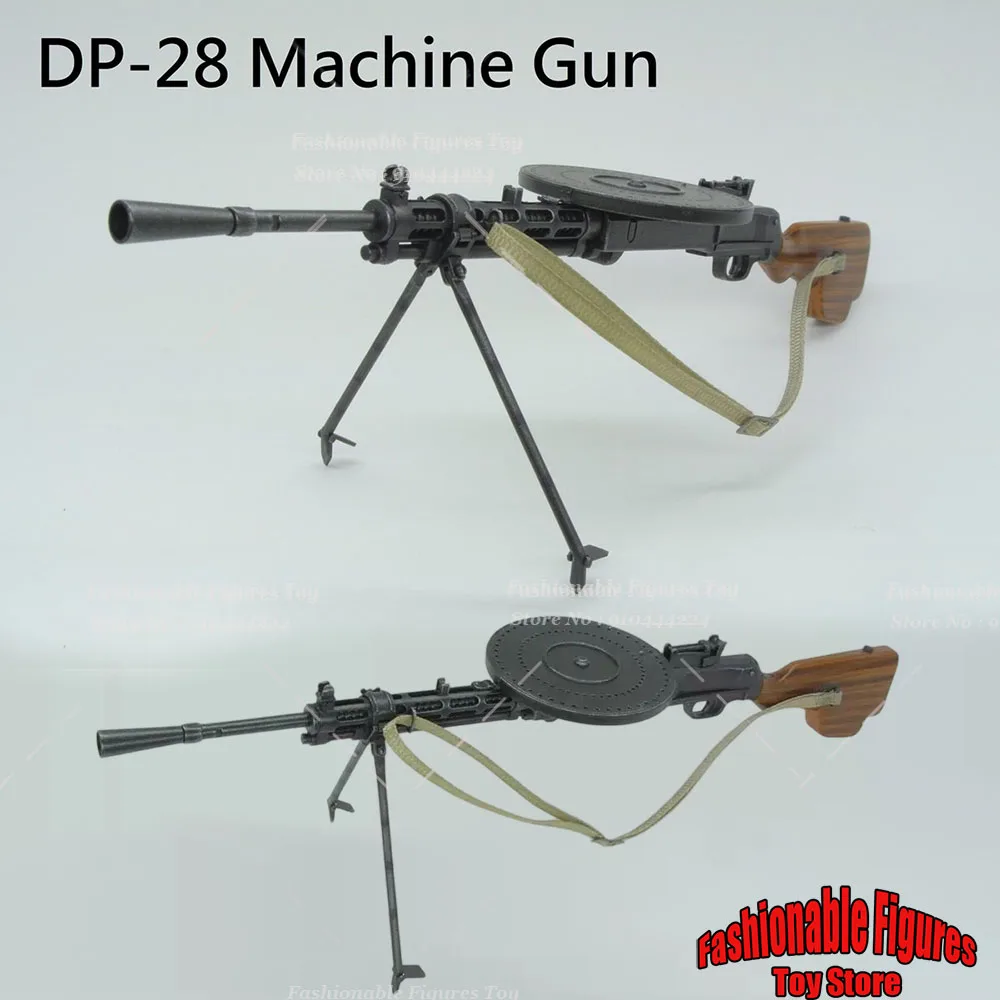 

77009 масштаб 1/6 DP-28 легкий пулемет военное боевое оборудование модель аксессуар подходит для 12-дюймовых экшн-фигурок куклы
