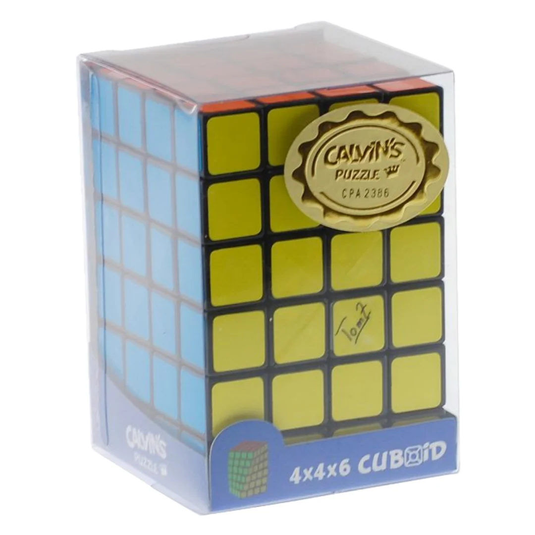 

Calvin TomZ 4x4x6 кубовидный черный куб тела в маленькой прозрачной коробке головоломка странной формы куб без наклеек игрушки-головоломки детский подарок