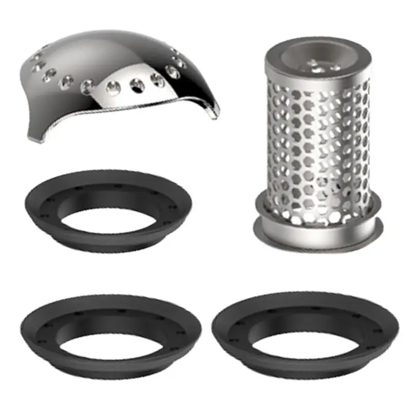 

Сливной фильтр из нержавеющей стали, сливной фильтр, ловушка для волос, противозасоряющаяся пробка для раковины, прочные эффективные блоки для раковины в ванной комнате