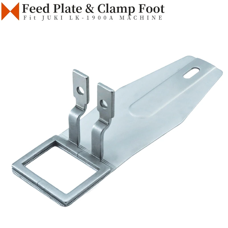Feed Plate & Work Clamp Foot Kit For JUKI LK-1850 LK-1900 LK-1900A Bartacking Sewing Machine Parts Size 33x44