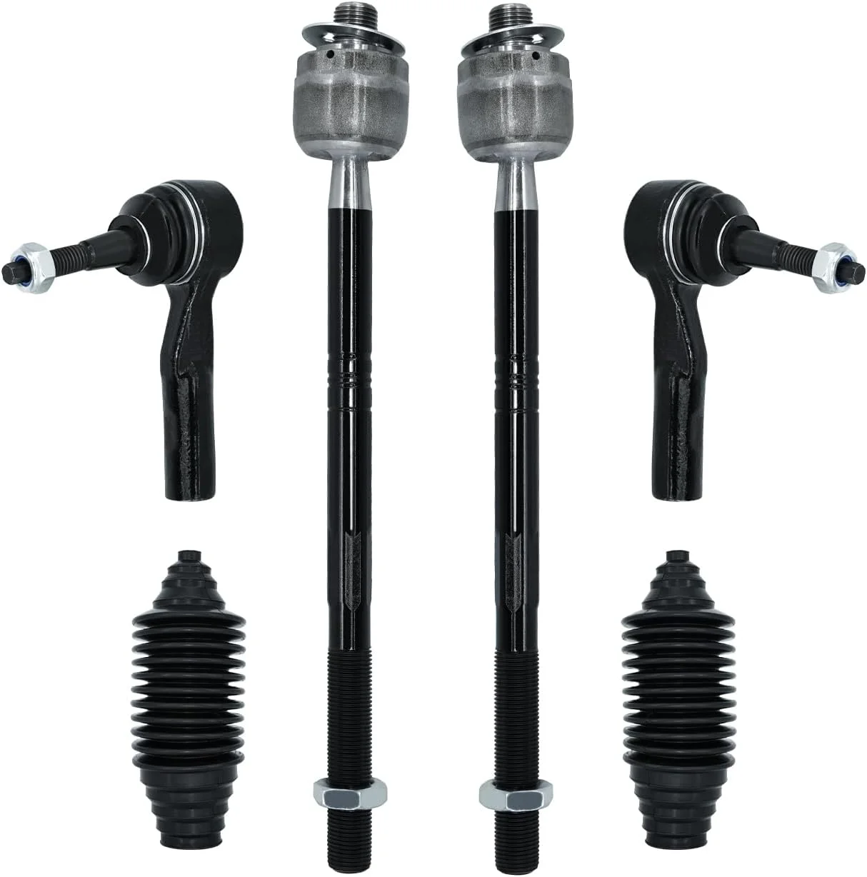 

AzbuStag 6Pcs Front Tie Rod for Buick Verano 12-17 Chevrolet Volt 11-15 Chevrolet Cruze 11-15 Chevrolet Cruze Limited 2016