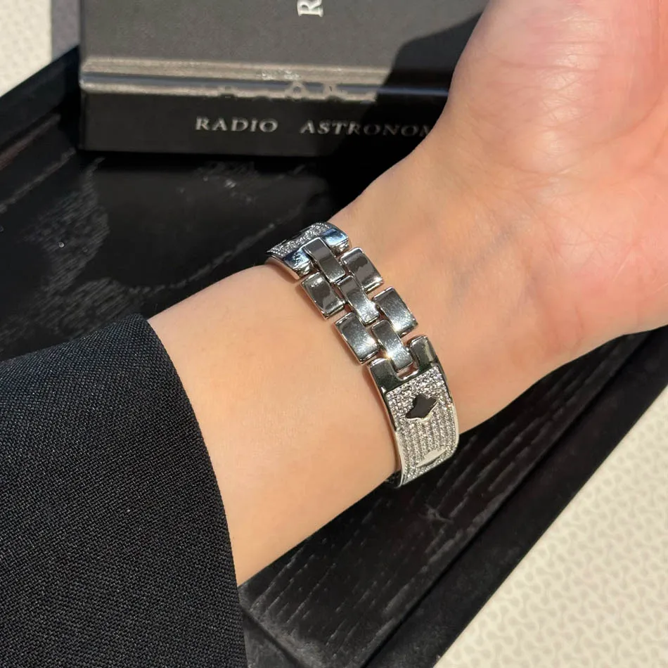 Luxe Fonkelende Diamanten Sieraden Band Voor Apple iWatch Serie UItra 10 9 8 7 6 SE Horlogeband 42 40 41 38 49 45 44 46mm Armband