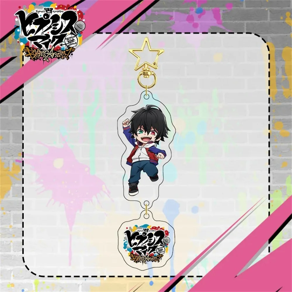 Hypnosis Microphone Division Rap Battle Cute Acrylic Keychain Yamada Ichirō Jirō Anime Figures Jewelry Christmas Gift