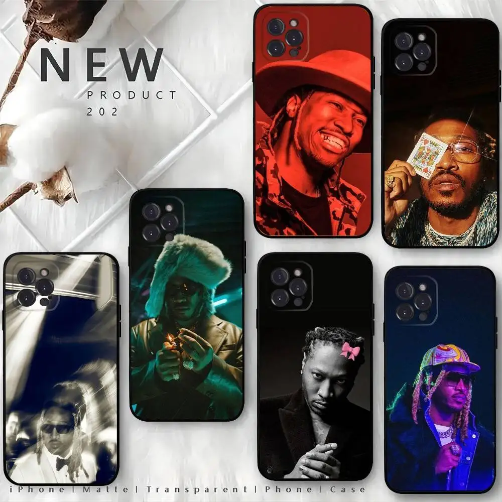 

Rapper Future H-Hendrix Phone Case For iPhone 16,15,14,13,12 Mini 11 Pro XR,X,XS,MAX 7,8 Plus Silicone Cover Soft Black