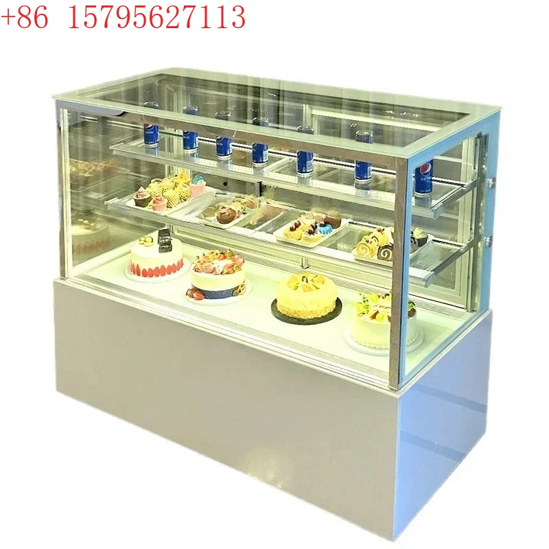 

XL Хладаемая витрина для торта Коммерческий десерт West Point Мусс Deli Холодные овощи Морозильная камера Ветер