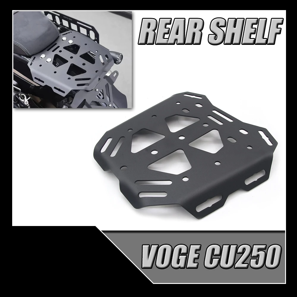 

FOR Loncin VOGE CU525 525-CU CU-525 New Motorcycle Rear Storage Box Luggage Case Rack Cargo Holder Shelf Bracket