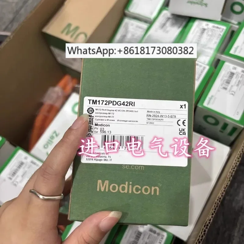 Контроллер TM172PDG42RI M171/M172/M173 Wyświetlacz производительности 42IO Изоляция Ethernet