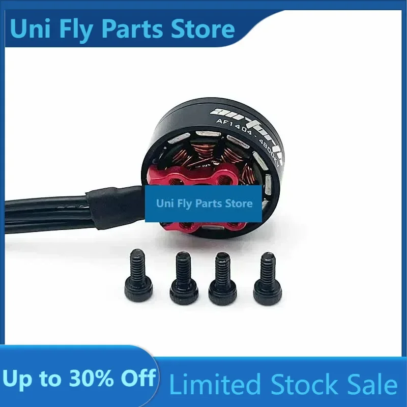 4PCS Airforth AF1404 1404 3600KV 4800KV 2-4S Brushless MotorUniFly