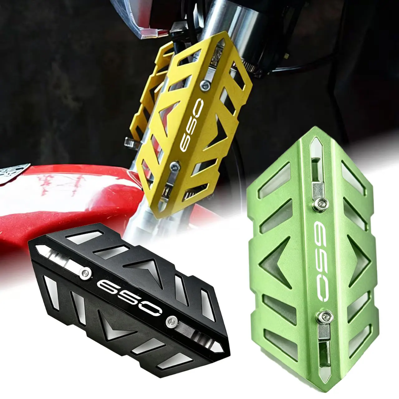 

For Kawasaki Z650 RS Z 650 Ninja 650 NEW Motorcycle front fork protective cover and exhaust pipe decorative cover CNC