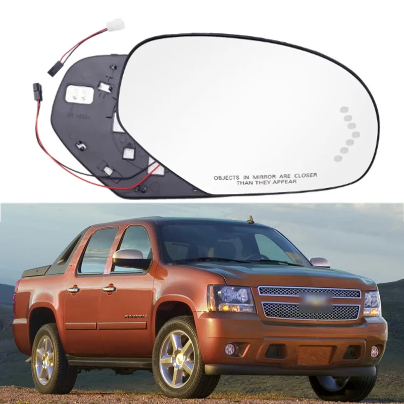 For 15-20 Cadillac Escalade Chevrolet Avalanche reversing lenses,Rear view lens replacement