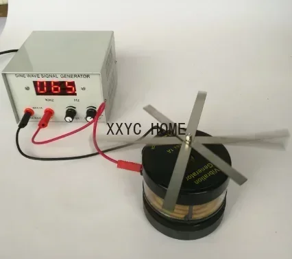 Frequency wave genonstrator Demonstration Oscillator Vibration generator Sine wave signal generator