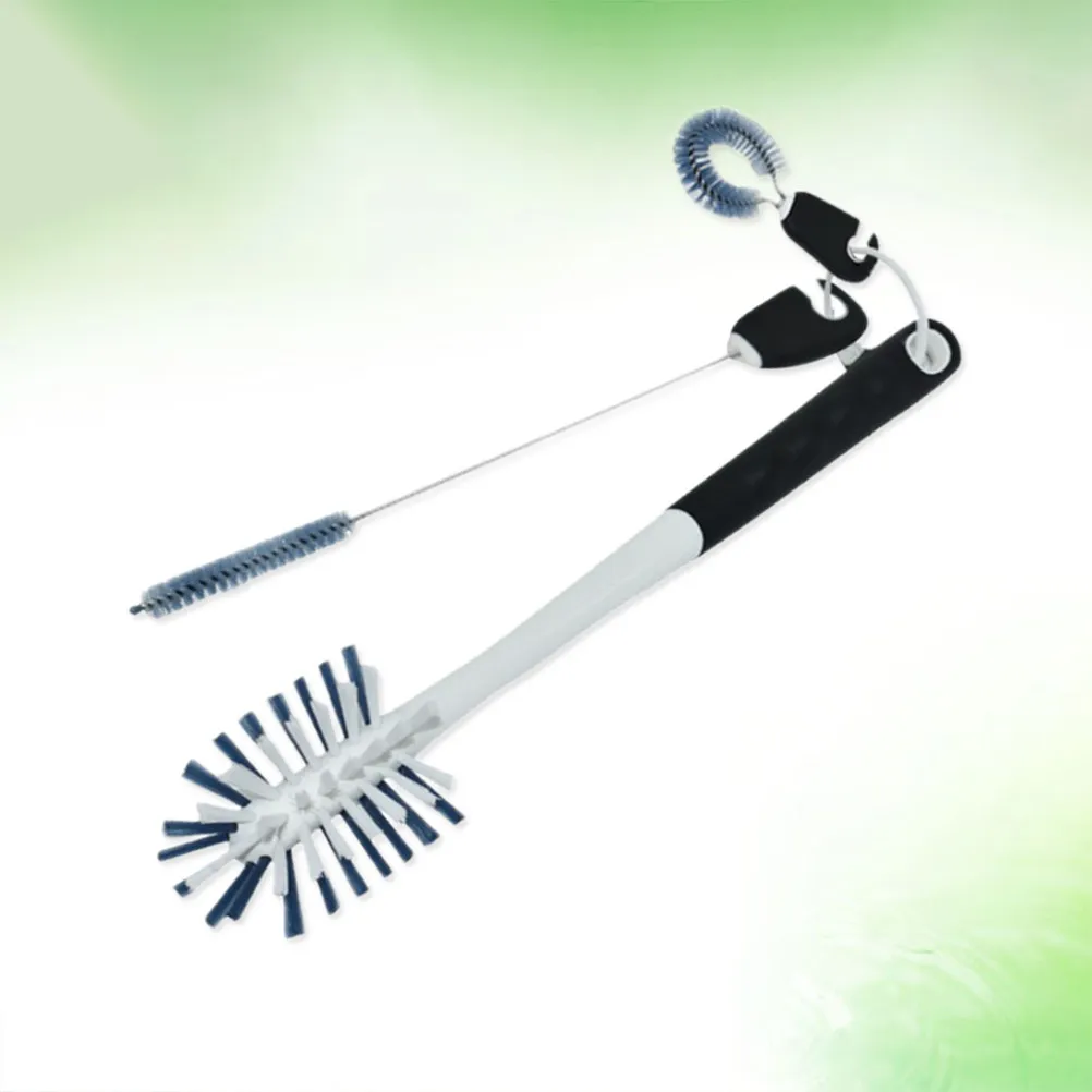 1Set Pet Bottle Brush Kit 3in1 Multi-Functional Cleaning Tool for Bottles Test Tubes Windows Doors Gaps Straw Tile