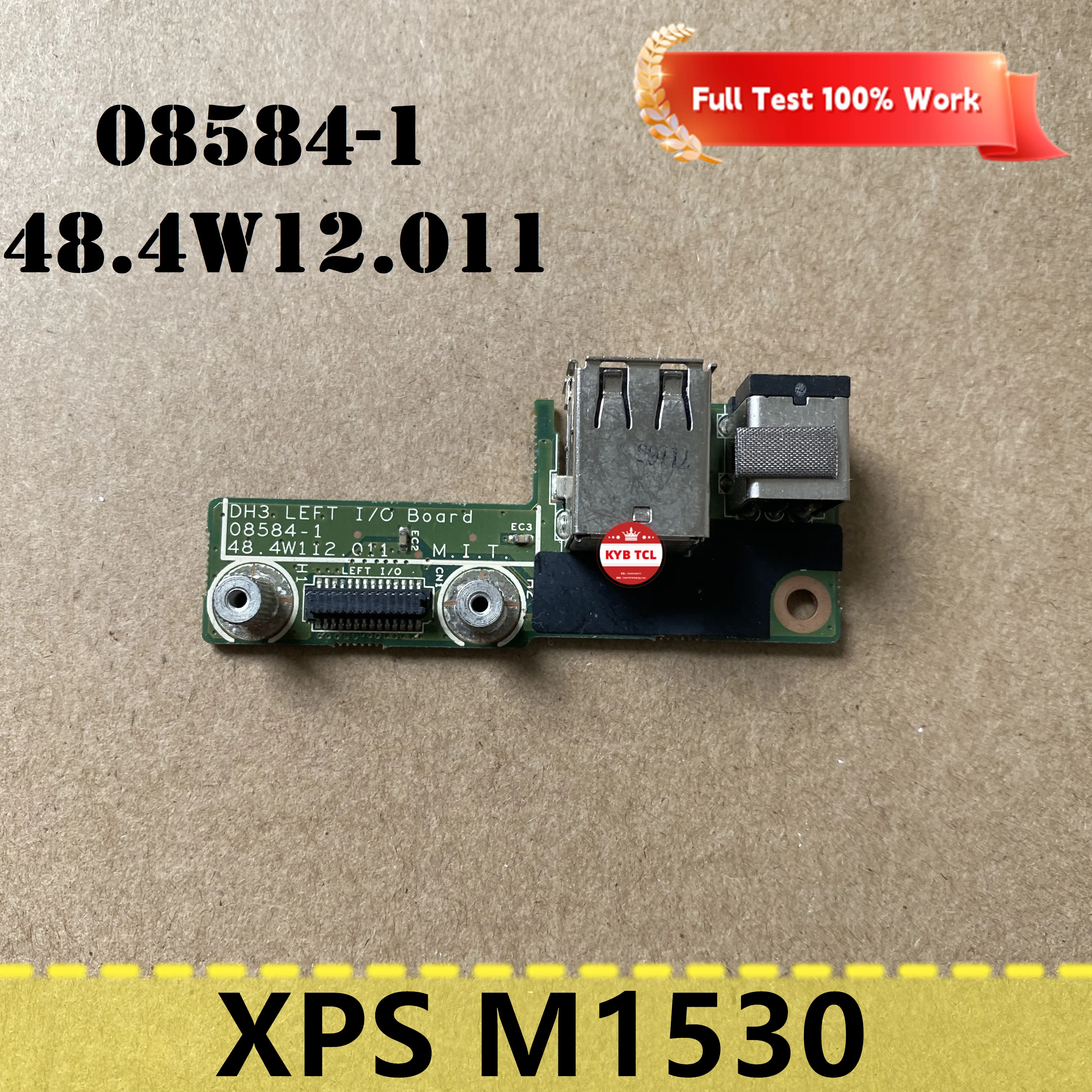 مقبس DC وUSB Dell ، لوحة Inspiron ، ، XPS ، M1530 ،-2 ، 48.4w006 ،. دفتر ملاحظات 021 ، أو-1 ، أو 48.4W112.011