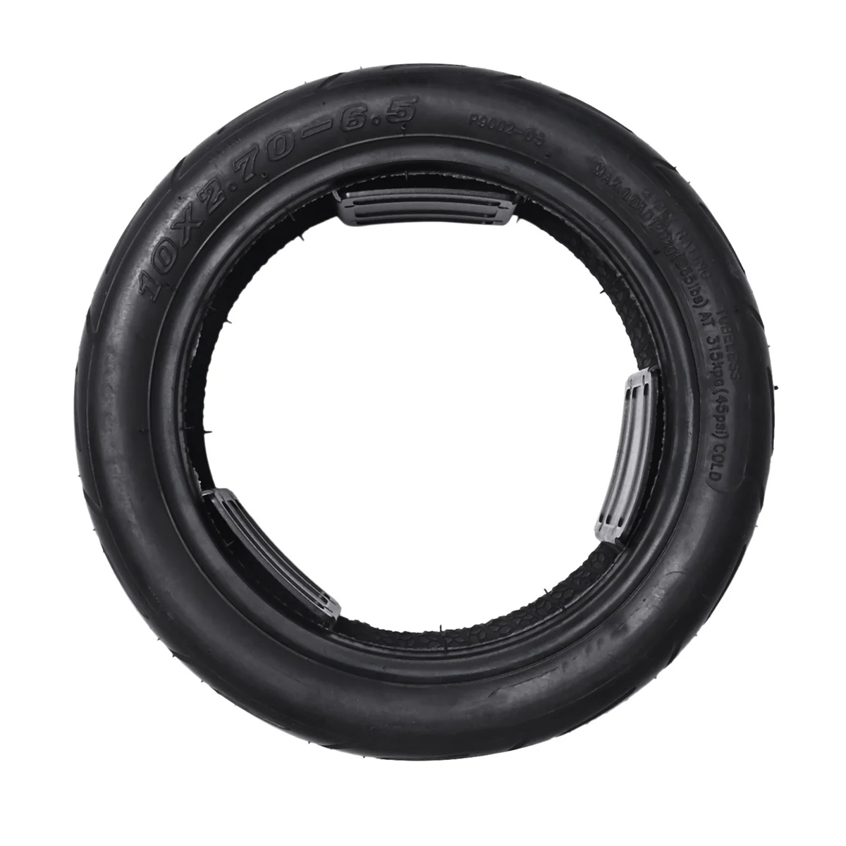 

Tubeless Tire 10X2.70-6.5 Vacuum Tyres Fits Electric Scooter Balanced Scooter About 22.5cm Vacuum Tires