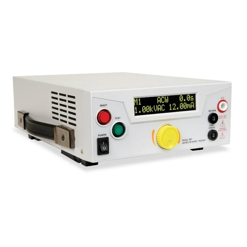 AC withstand voltage tester, automatic data collection DC withstand voltage