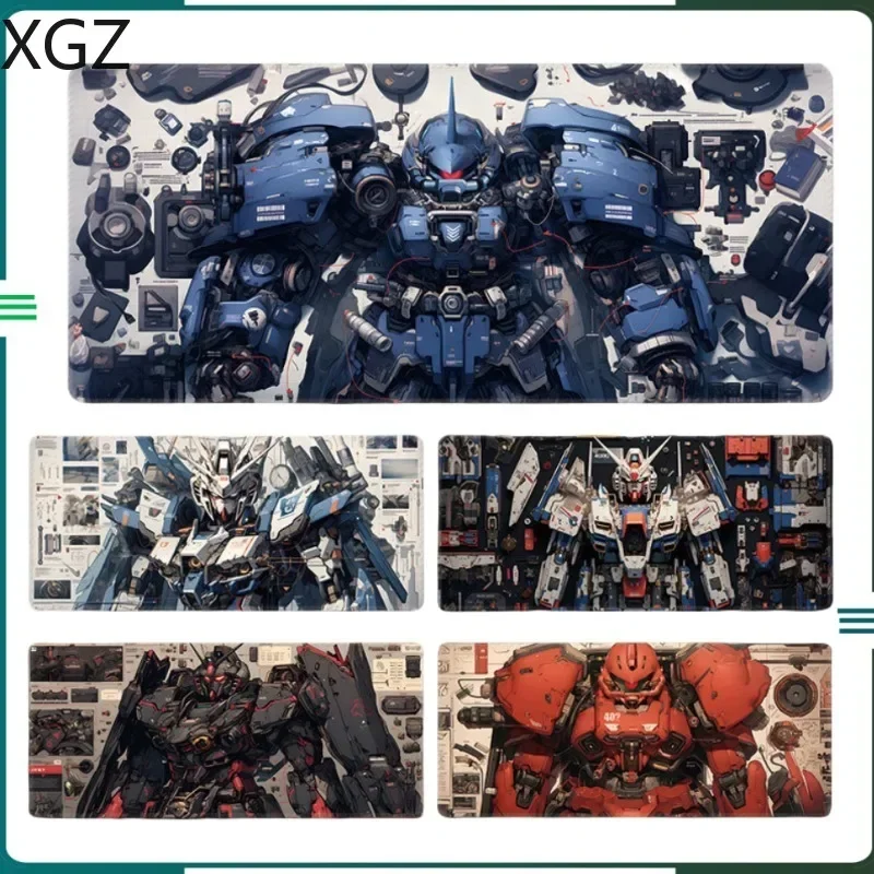 New product Gun dam anime mousepad mecha warrior dark blue Zaku red computer notebook keyboard game e-sports table mat