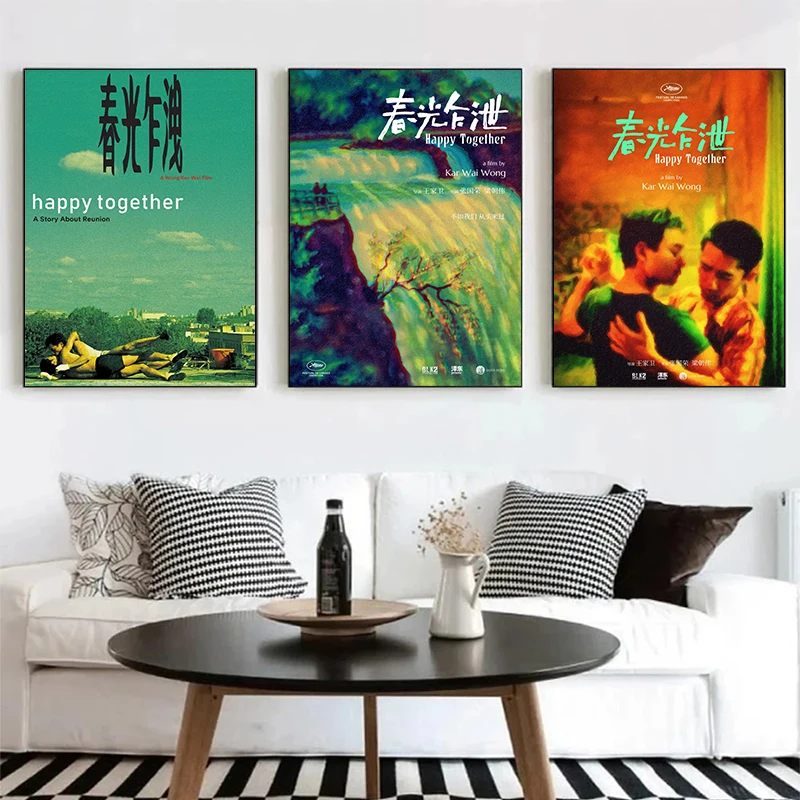 Classic Movie In The Mood for Love Chungking Express Poster Wong Kar-wai Series Film Canvas Printing Wall Art Picture Home Decor