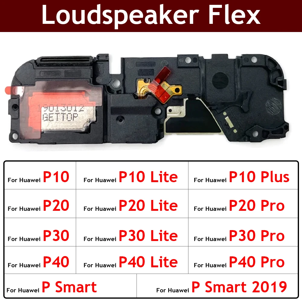 New Loudspeaker Loud Speaker Buzzer Ringer For Huawei P10 P20 P30 P40 Lite Pro E 5G Plus P Smart 2019