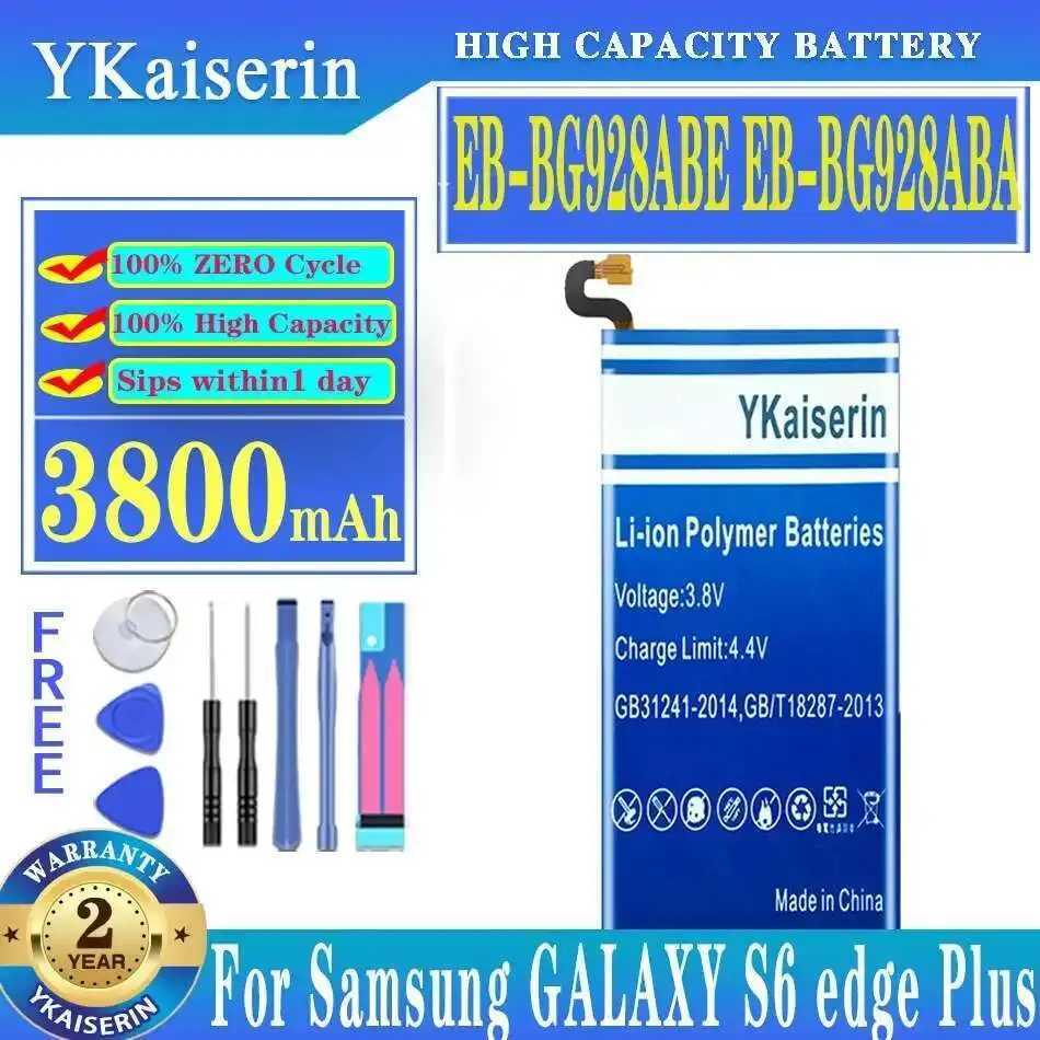 

Аккумулятор EB-BG928ABE EB-BG928ABA для Samsung Galaxy S6 Edge Plus G9280 G928F G928A G928P G928T G928V G928S G9287 G9287C Edge+