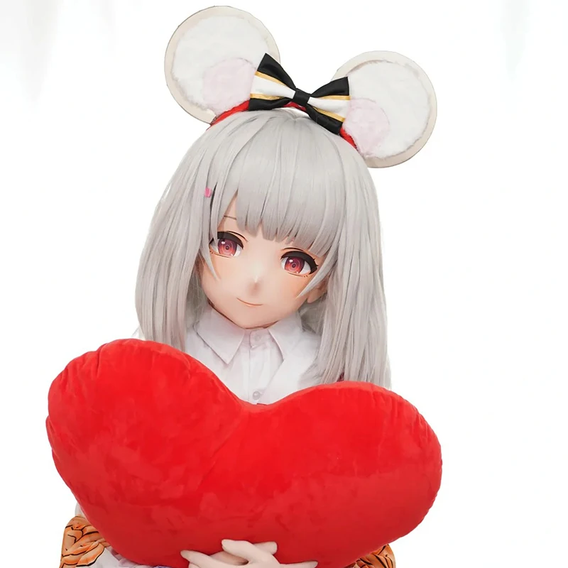 

(MEO036) Customize Handmade Full Head Lockable Crossdress Male to Female Japanese Cartoon Anime Game Character Kigurumi Mask