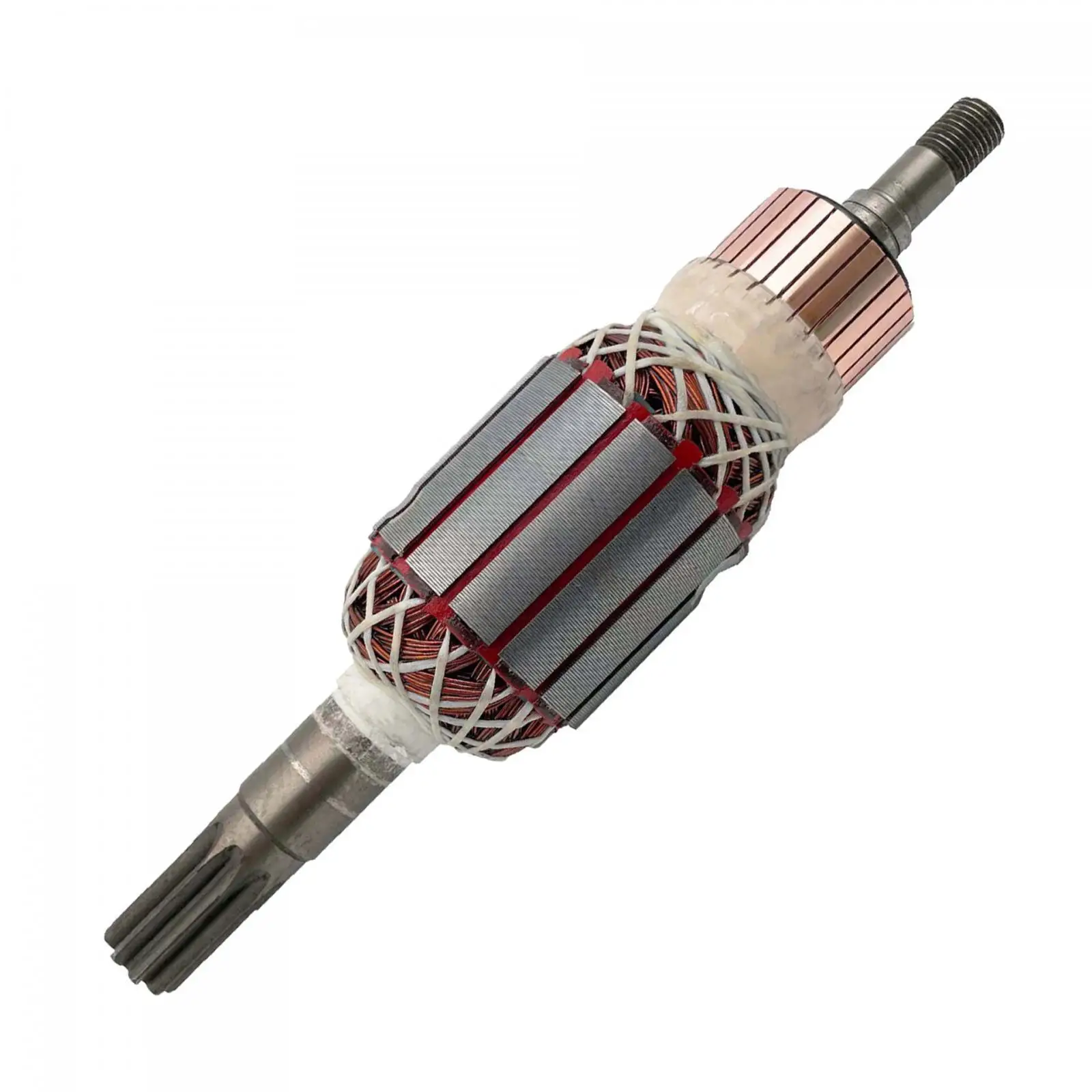 Demolition Breaker Armature Copper Rotor Precision Engineered 213mm for GSH16-28 and for GSH16-30
