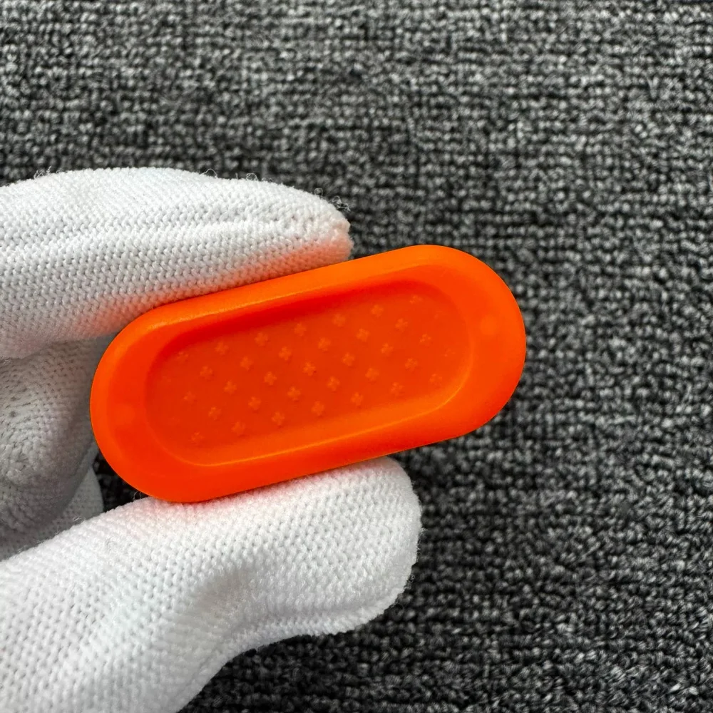 Pre-owned Metal Toys Dz TopB Orange Luminous Fidget Slider Fidget Toys For Adults Anxiety Relief Gadgets Original Designs