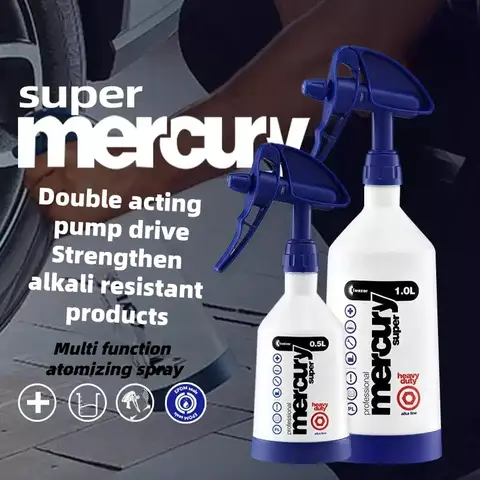 Kwazar European Imported Car Wash Tool Disinfection and Cleaning MERCURY SUPER HD Two-way Alkali Resistant Hand Spray Bottle