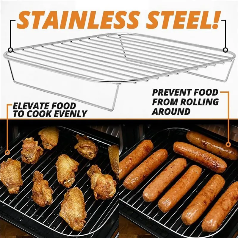 L68A For Ninja All-In-One Multicooker SFP701 Airfryer Oven And Slow Cooker Air Fryer Rack With Reusable Liners