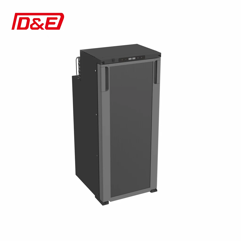 Kulkas Portabel R90 Dual Zone DC 12V 24V Opsional Dengan Adaptor Kompresor Untuk RV Caravan Camping 90L