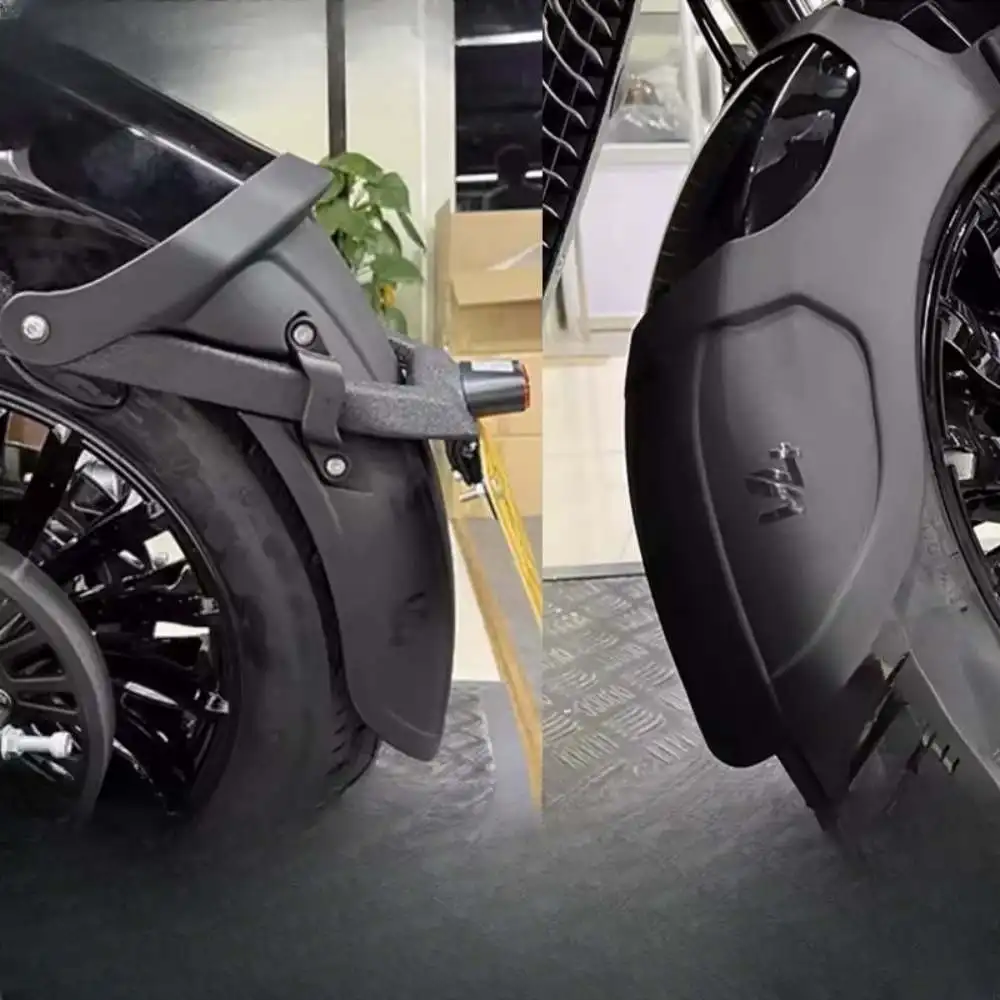 【Good quality】For Benda Dark Flag 500 Darkflag 500 V4 Black Flag 500 front and rear fenders are lengthened and widened