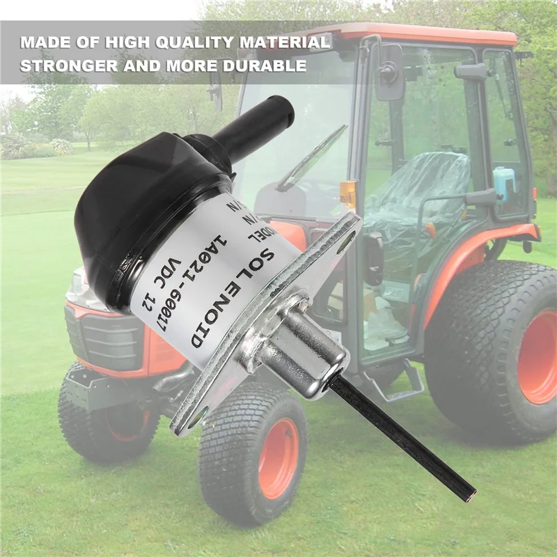 

Соленоид отключения подачи топлива 12 В 1A021-60017 для тракторной косилки Kubota D1503 D1703 D1803 Замена-AA26