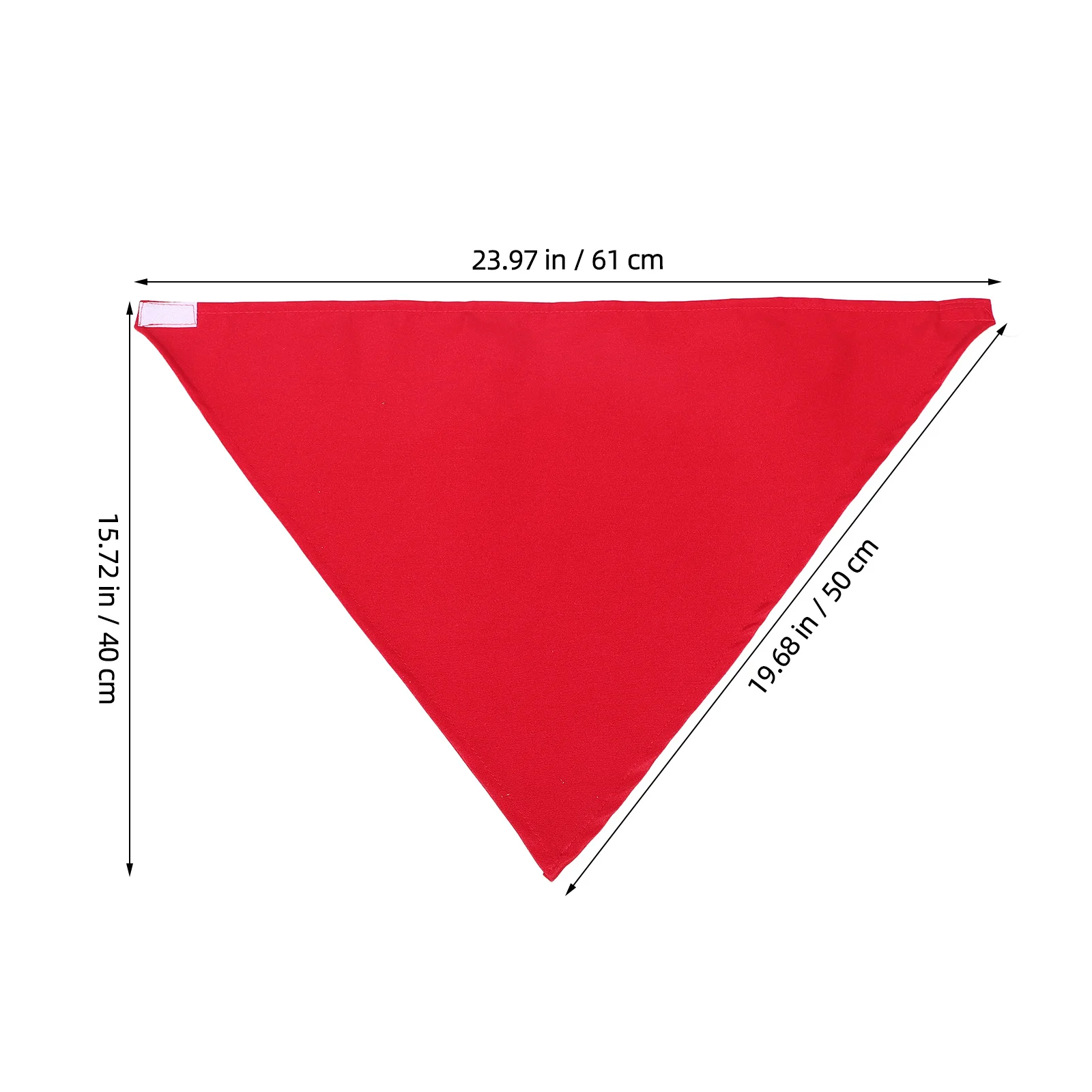 Bonnet de Chef rouge, foulard triangulaire réglable pour le personnel de la cuisine, Bandana unisexe, casquettes de travail pour Service alimentaire, 3 pièces