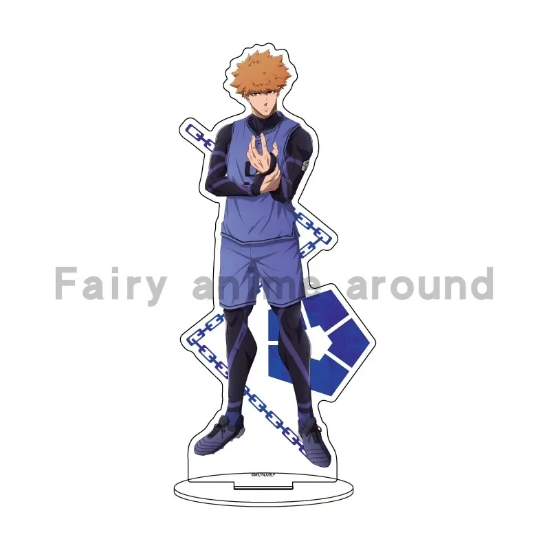 أنيمي عمل الشكل دمية Chigiri Hyoma Isagi Yoichi Kunigami Rensuke الاكريليك حامل نموذج لوحة تأثيري لعبة للهدايا #3