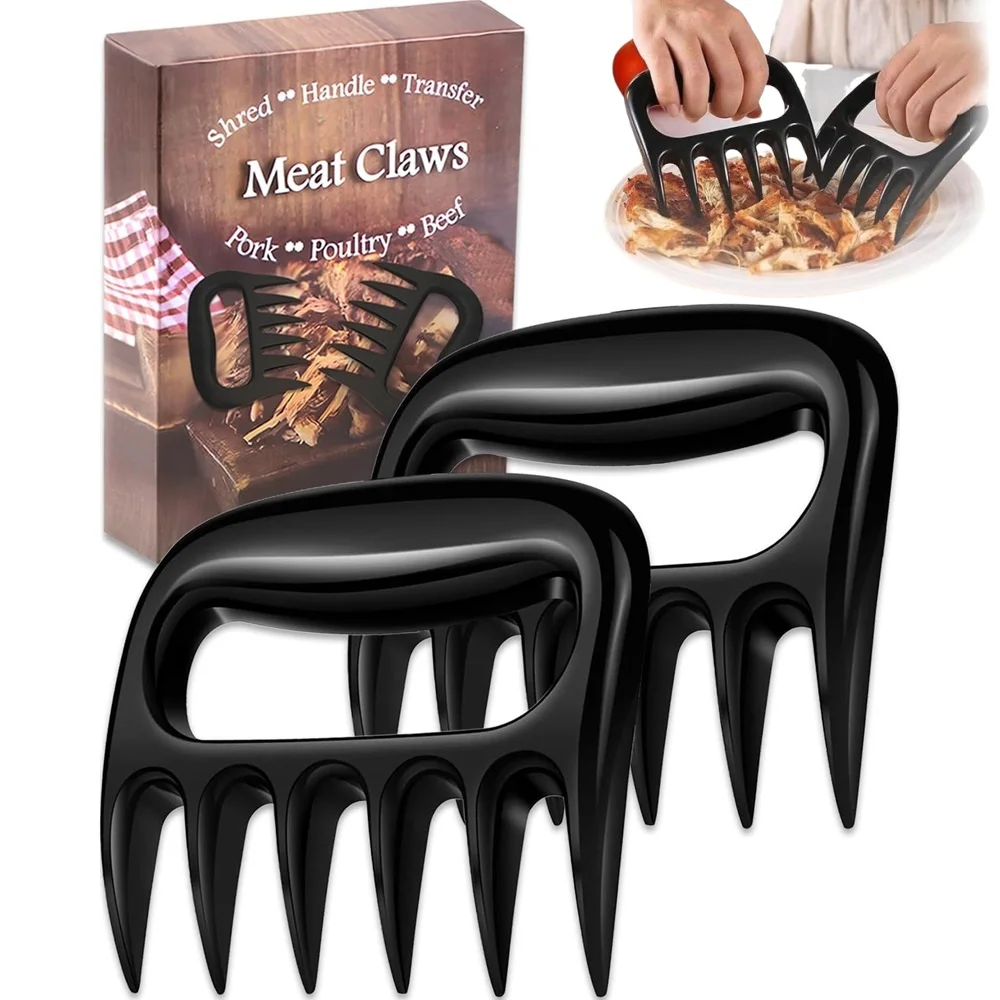 

BBQ Accessories Meat Grinder Powerful Pork Puller BBQ Fork Bear Claw Fruit and Vegetable Slicer Cutter Kitchen Cooking Tools